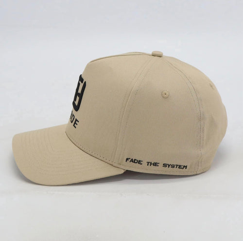 FADE THE SYSTEM BEIGE DEEP FIT A-FRAME HAT