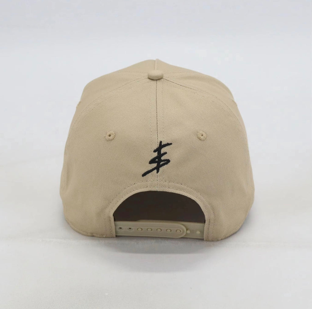 FADE THE SYSTEM BEIGE DEEP FIT A-FRAME HAT
