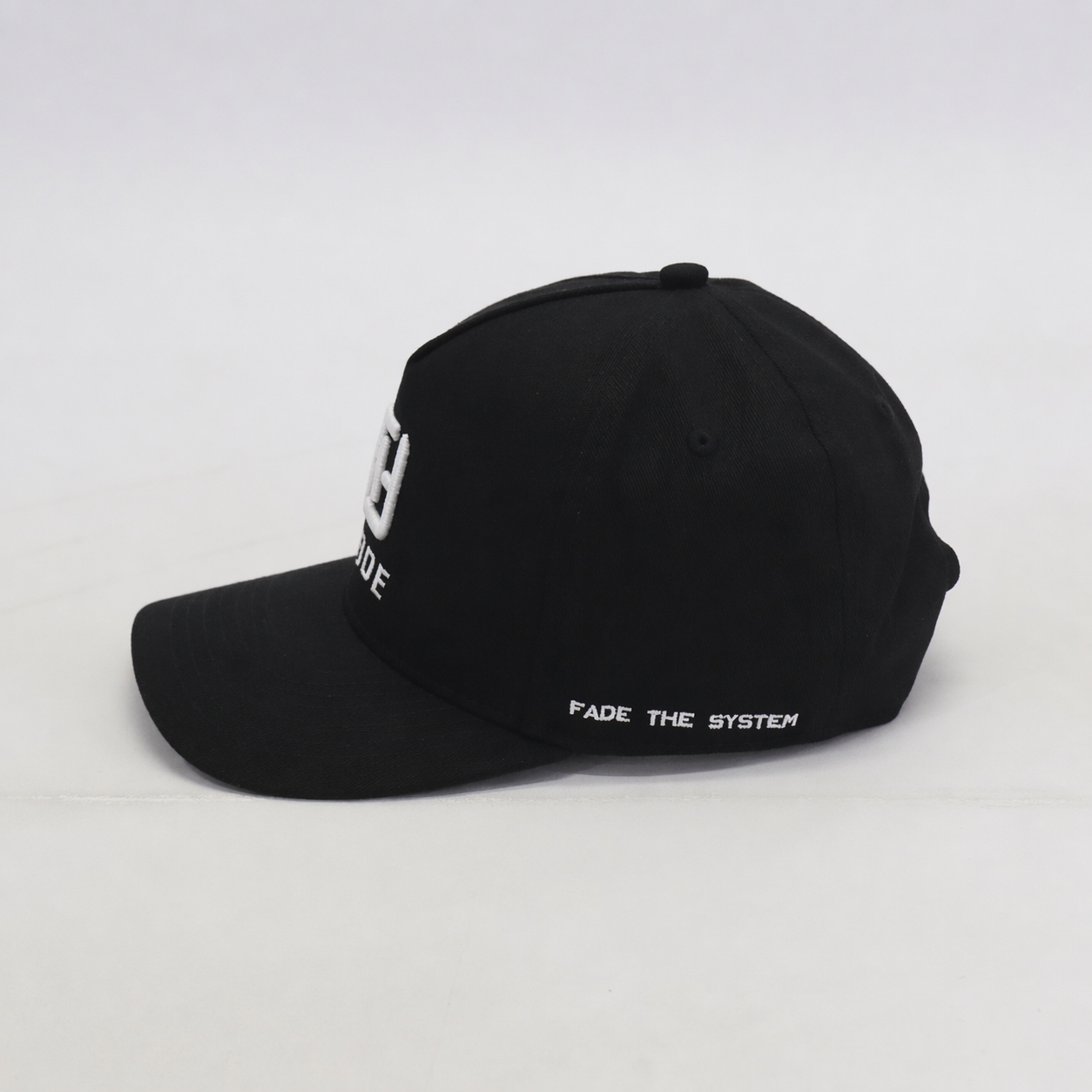 FADE THE SYSTEM KIDS BLACK A-FRAME HAT