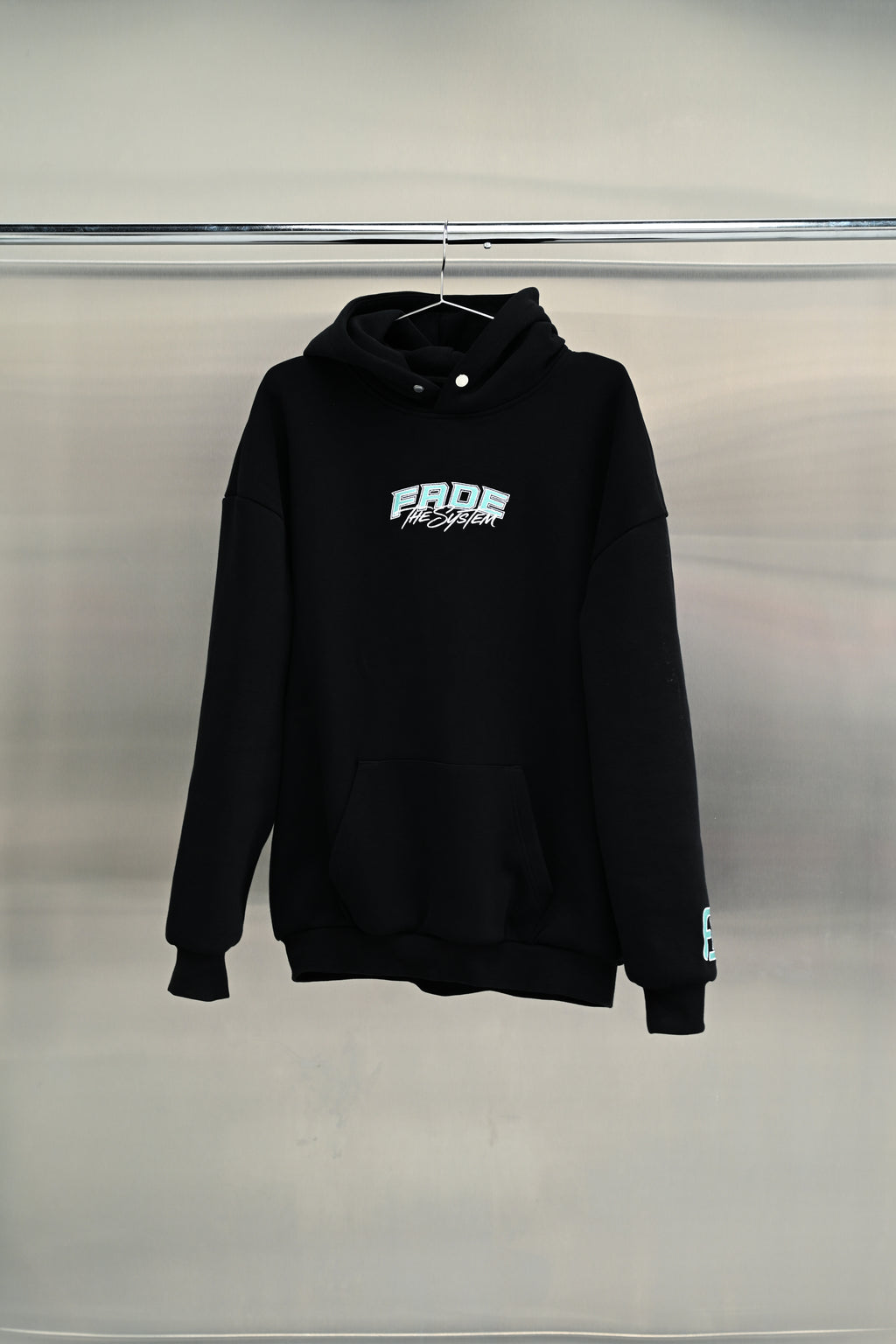 FADE THE SYSTEM STATEMENT SERIES HOODIE - TEAL