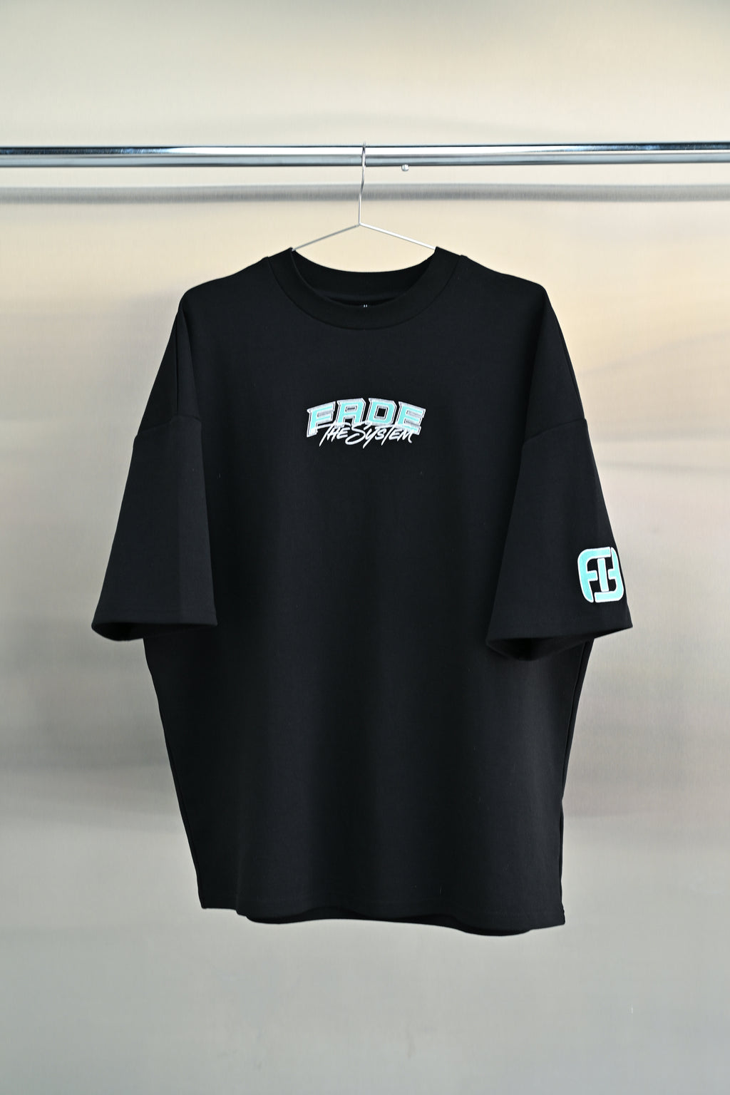 FADE THE SYSTEM STATEMENT SERIES TEE - TEAL