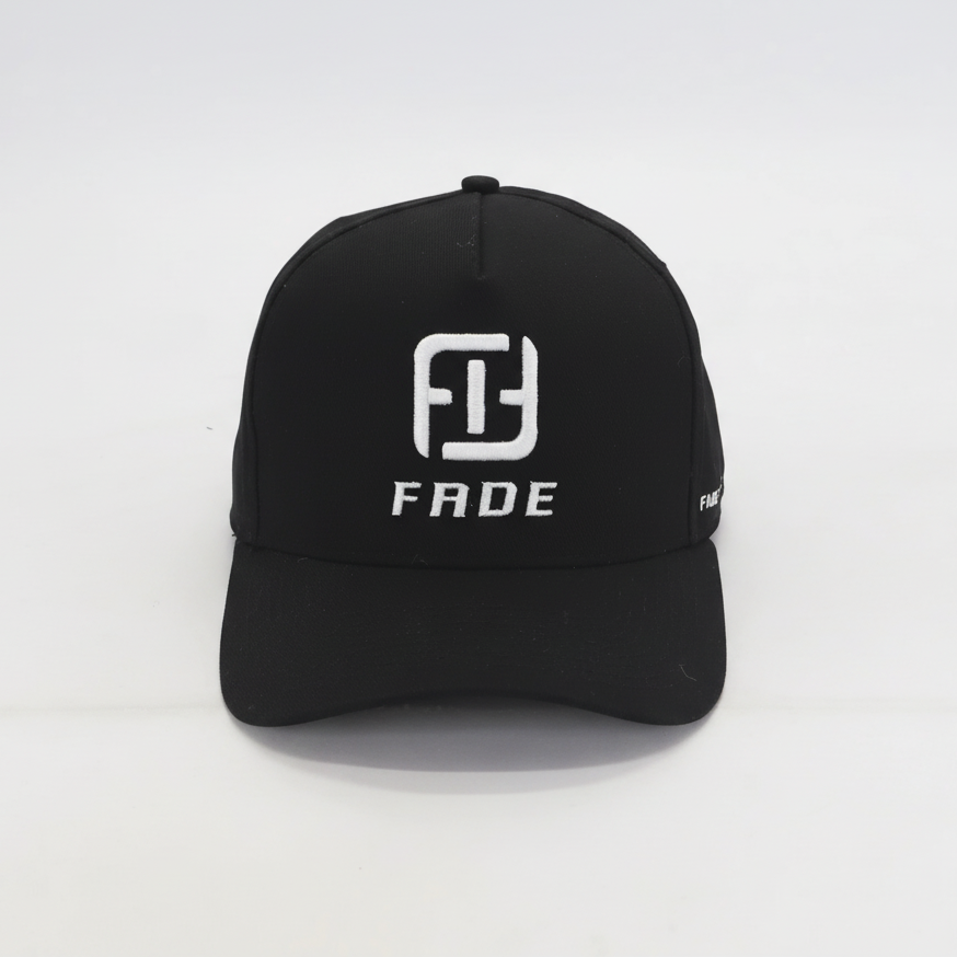 FADE THE SYSTEM Black A-Frame Hat - Enhanced