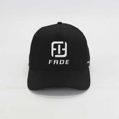 FADE THE SYSTEM Black A-Frame Hat - Enhanced